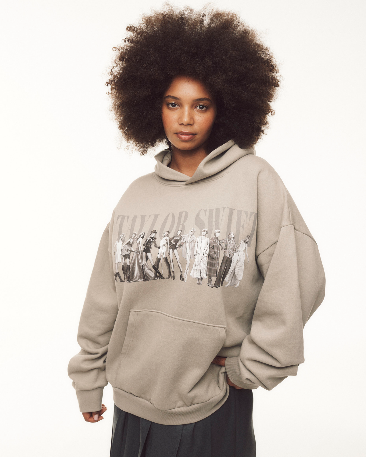 TTPD Eras Beige Hoodie