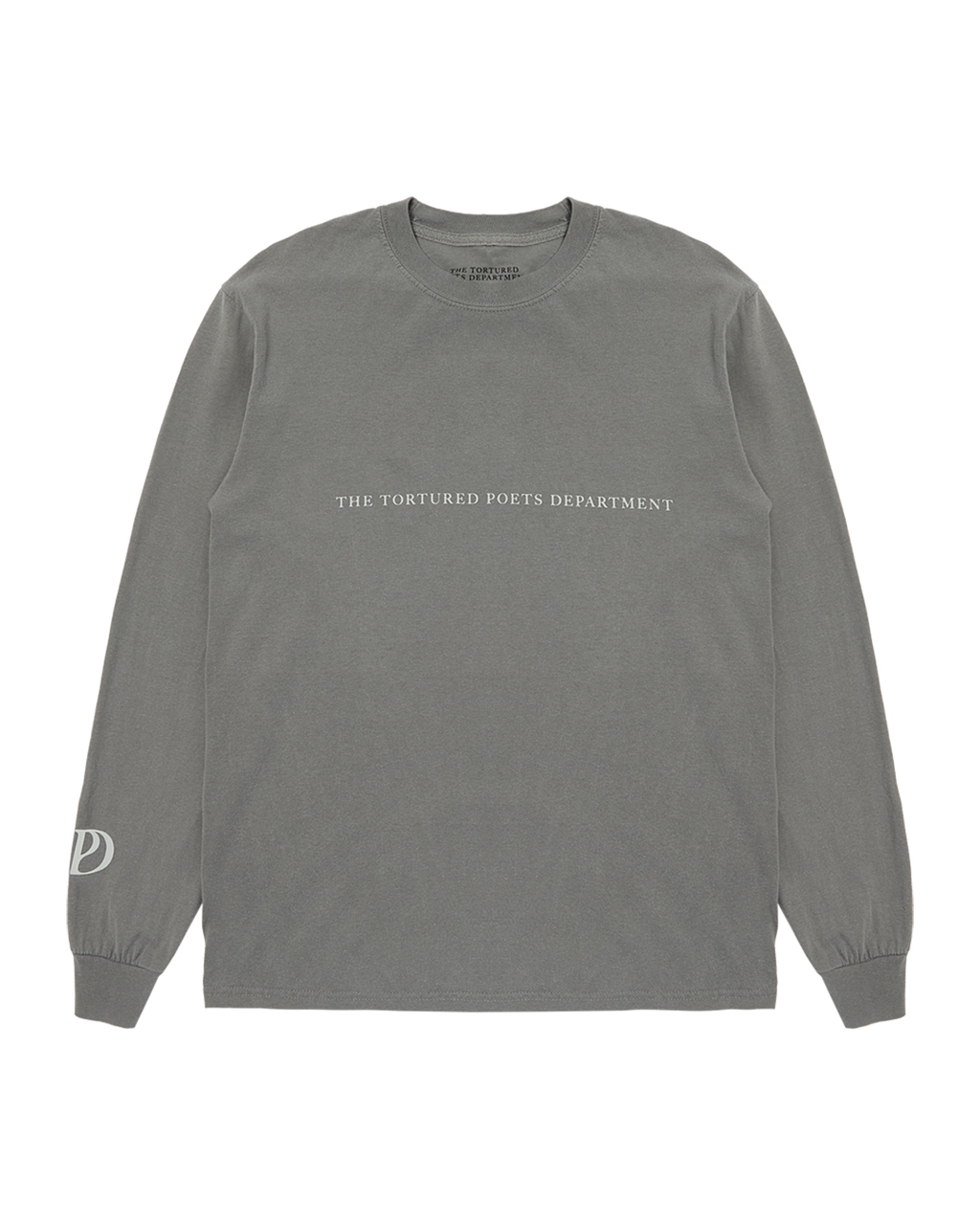 The Tortured Poets Department Gray Photo Long Sleeve T-Shirt