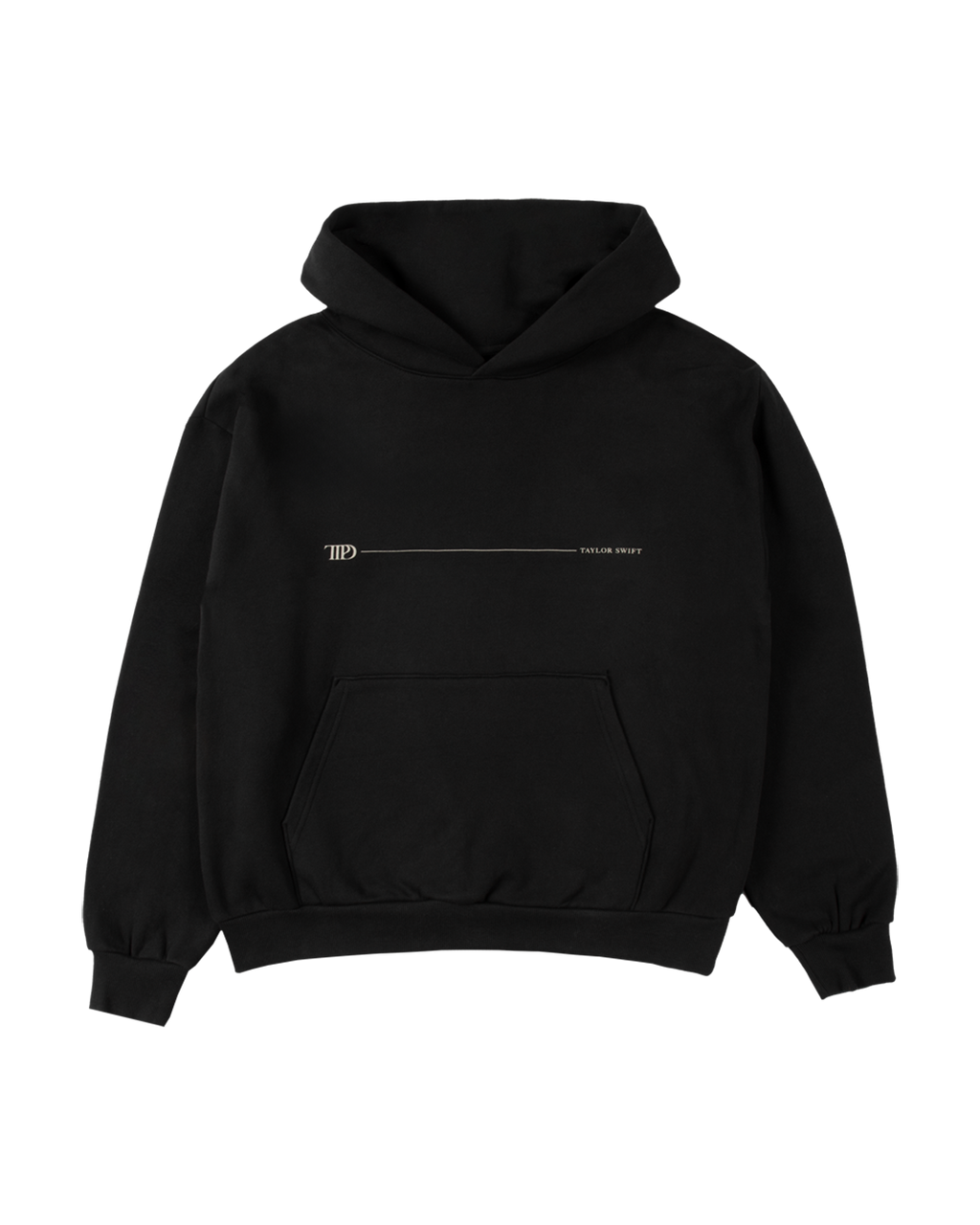 The Tortured Poets Department Black Hoodie