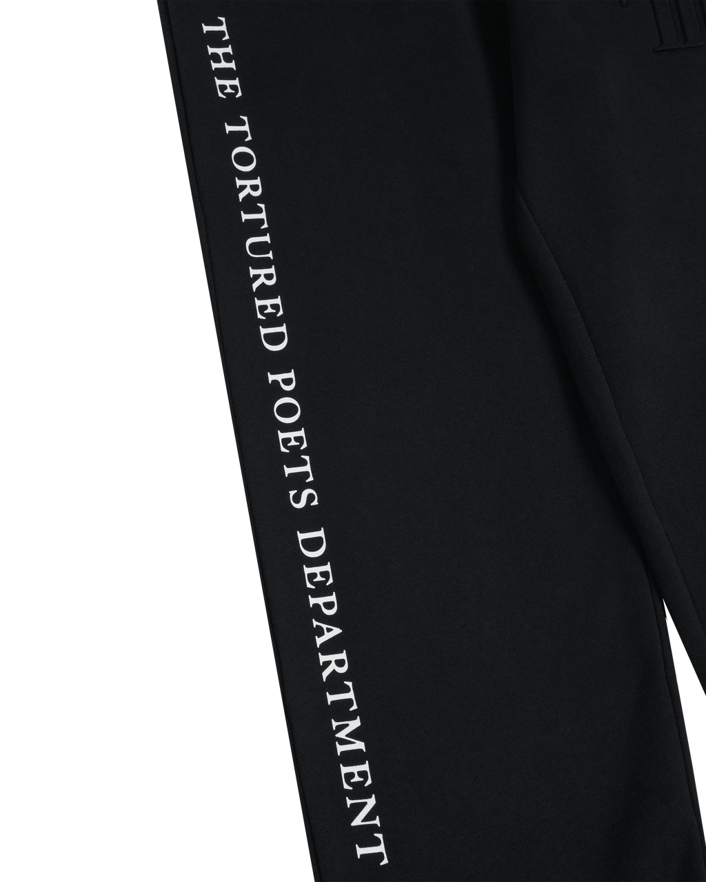 TTPD Black Embossed Sweatpants