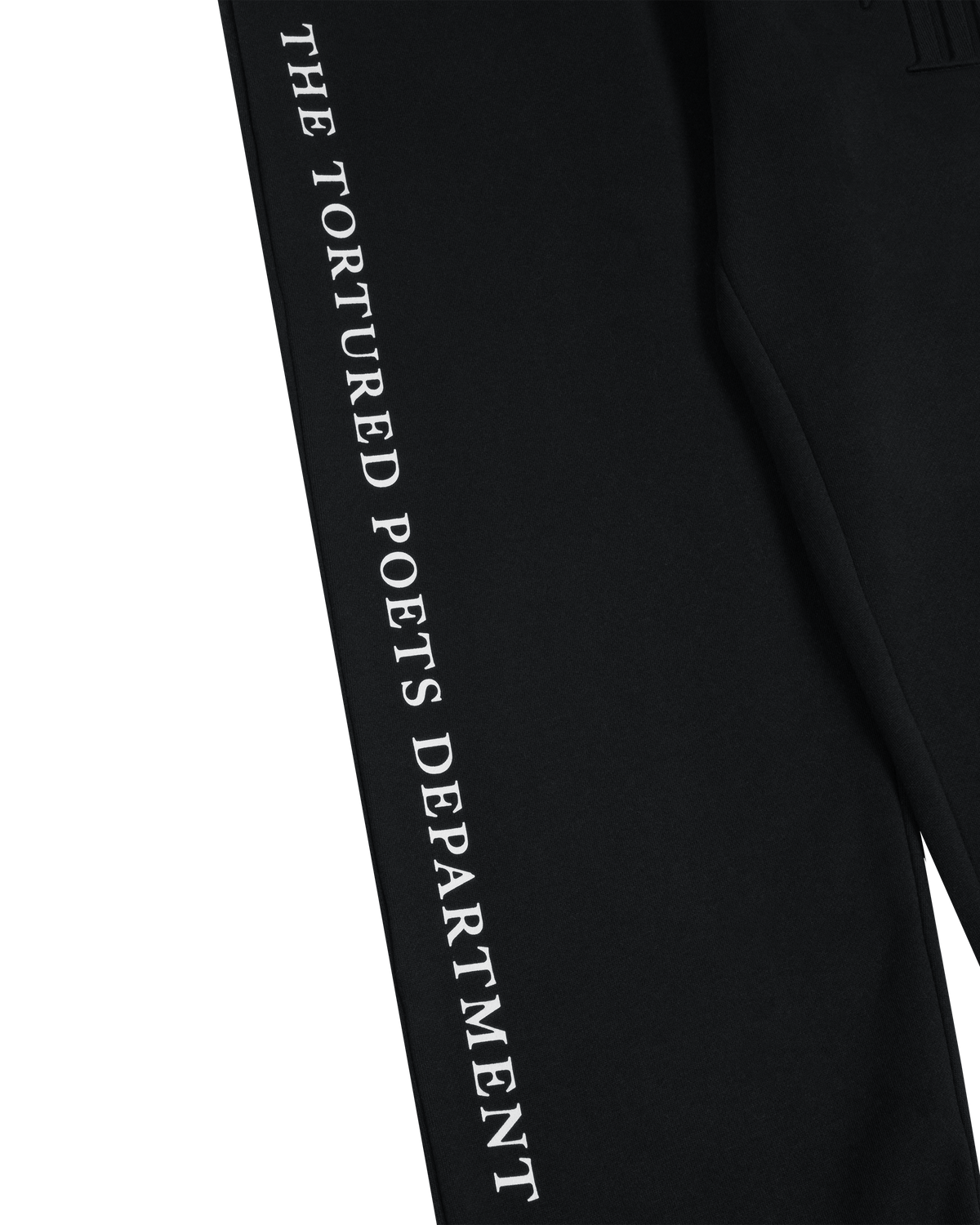 TTPD Black Embossed Sweatpants